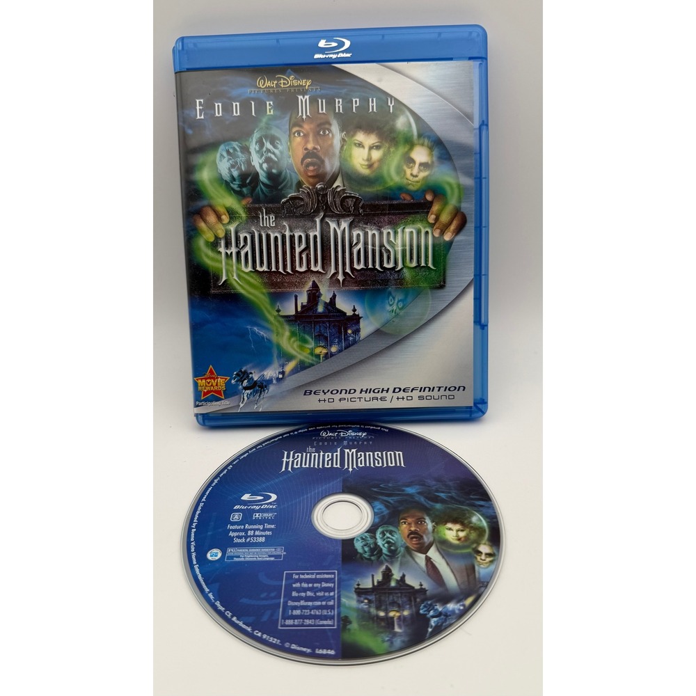 Disney The Haunted Mansion Blu-ray Eddie Murphy 2006 Movie 53388 Widescreen